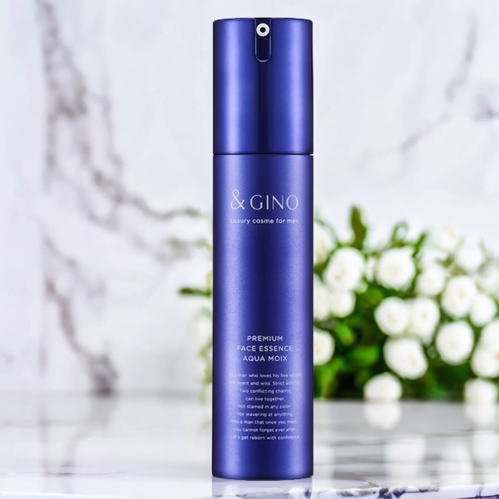 &GINO（アンドジーノ） プレミアムフェイスエッセンス アクアモイス 50ml 美容液 メンズ