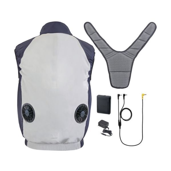 TJMデザイン FVBA37SEBW3L 清涼ファン風雅ベスト2 フルセット3L メーカー直送