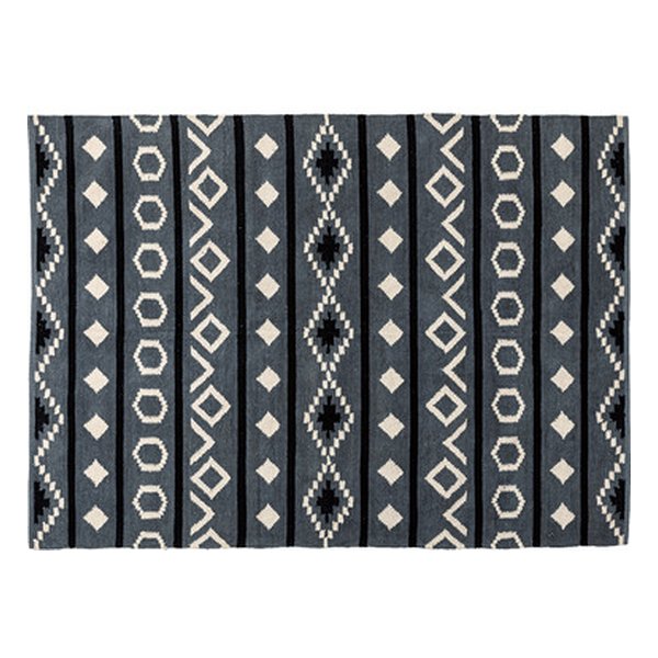 ラグ ブラック 約幅130×奥行き190cm TTR-170D