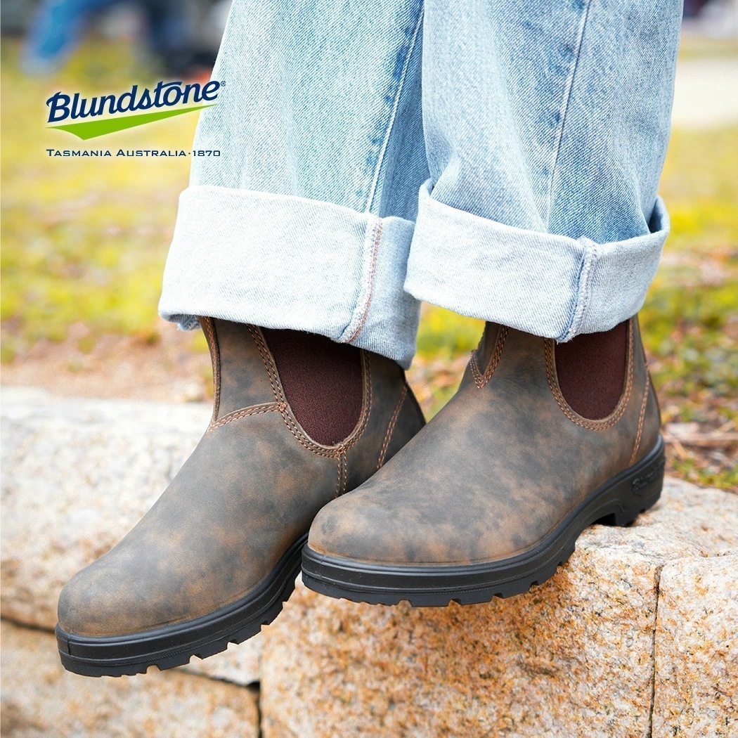 BLUNDSTONE ブランドストーン クラシック BS585 ブーツ CLASSICS #585 RUSTIC BROWN ( ブラウン 茶色 レザーブーツ サイドゴアブーツ BS585267 )