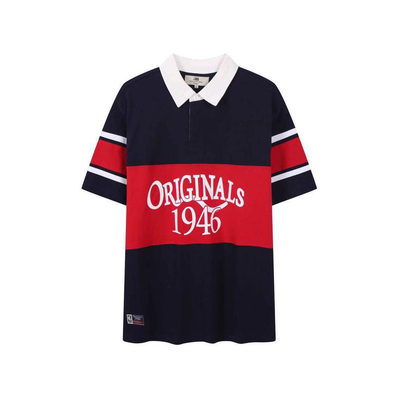 ORIGINALS46 ラグビーカラー半袖Tシャツ N262TS150P