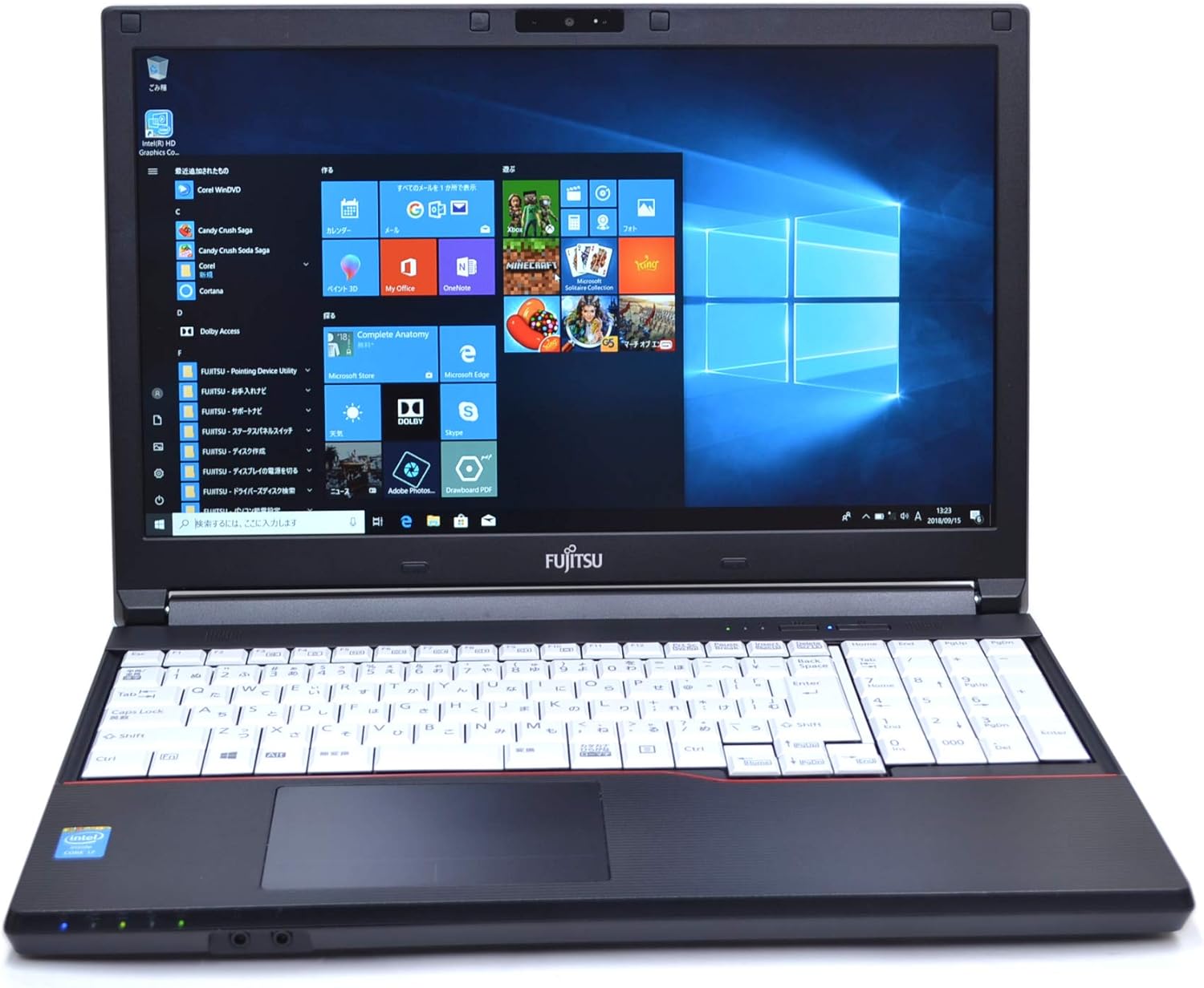 フルHD SSD512Gノートパソコン LIFEBOOK A744/M Core i7 4610M 3.00GHz メモリ8GB Windows10 マルチ Webカメラ Bluetooth Wi