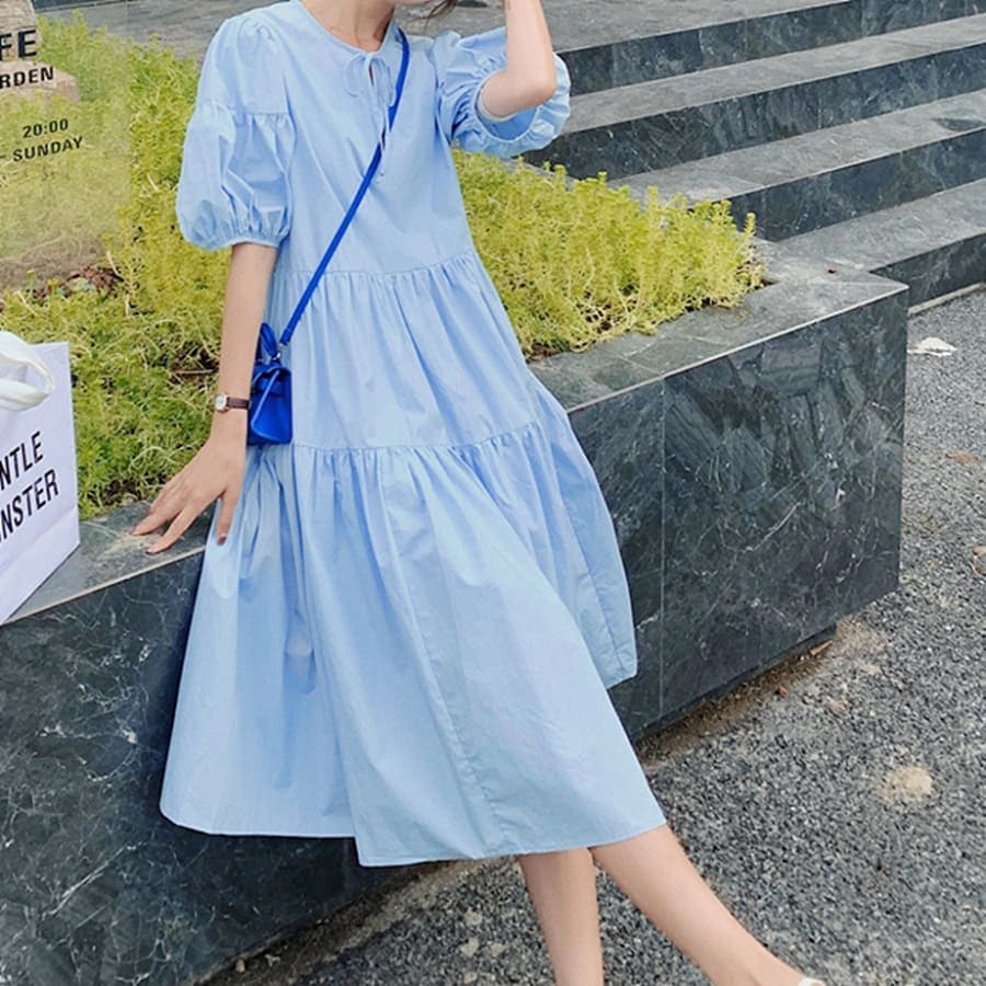 人気SALE ワンピース レディース 半袖 サマードレス ゆったり 10代 20代 30代 40代 サマー 夏 おしゃれ 10183
