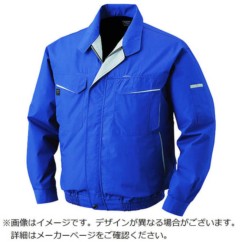 空調服　空調服　綿・ポリ混紡ワークウェアのみ　ブルー　L 　KU90470C04S3