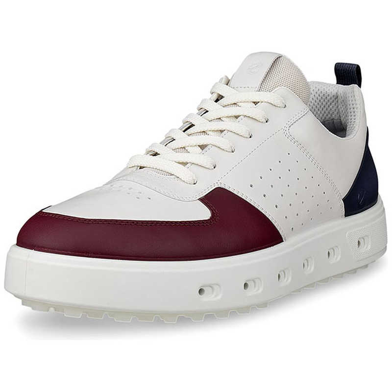 エコー　メンズゴルフシューズ STREET720(ストリート720)DARK RUBY/WHITE/MARINE ［メンズ / 27.5cm］ ホワイトルビーレッド　EG111704-61584-44