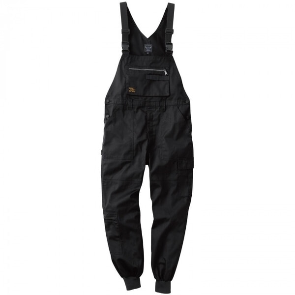 4302-24 サロペット SSサイズ ブラック(4) N.BW