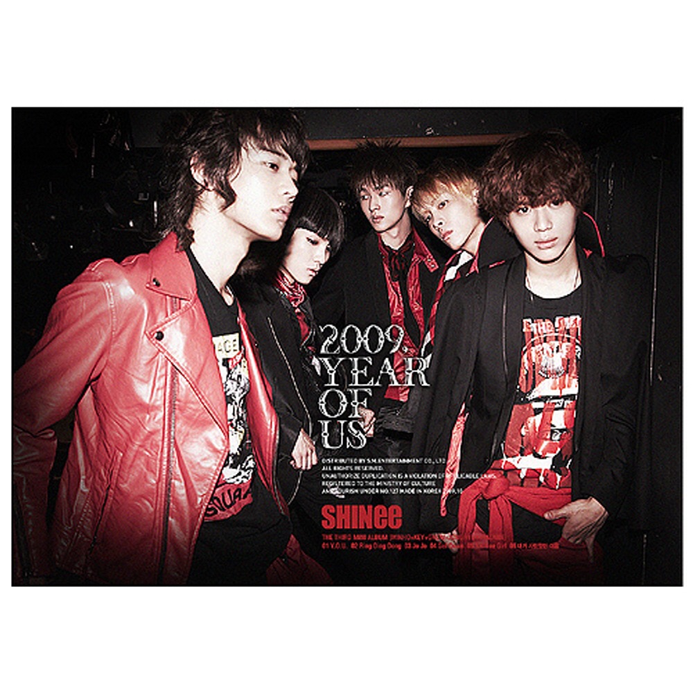 SHINee ミニ3 集 [2009, YEAR OF US] (Sealed) (Sealed)