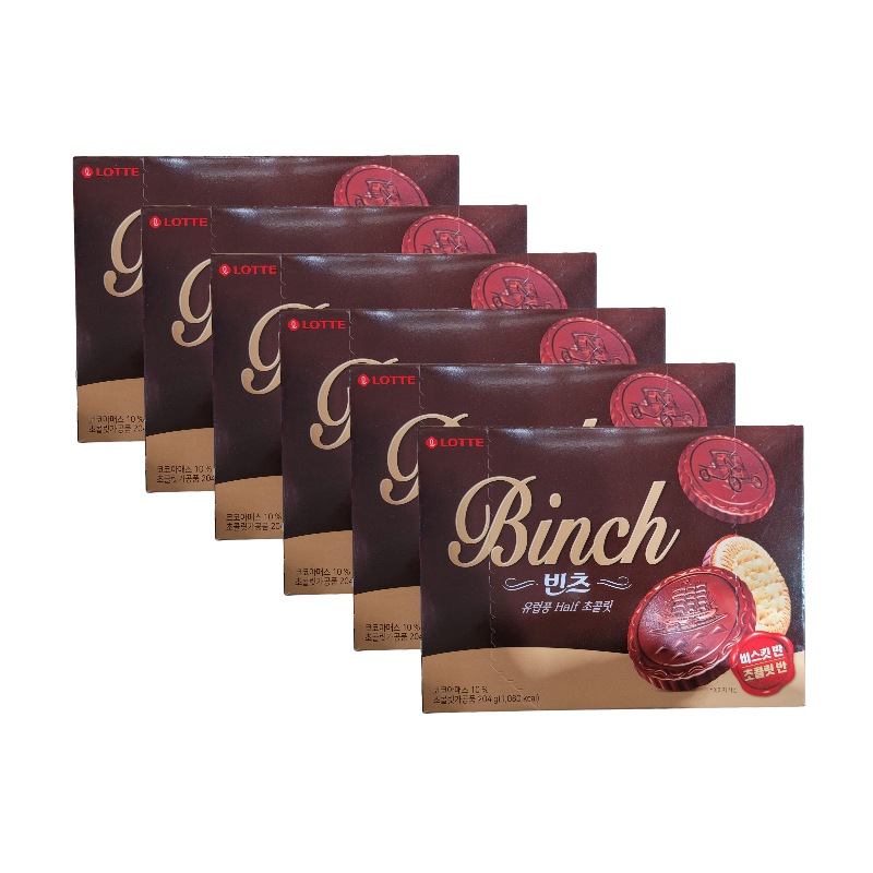 ビンツ 204g x 6box(102g x 12box) Binch 韓国お菓子