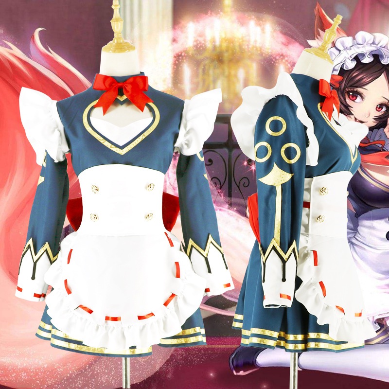 妲己メイドカフェスキンコスプレ衣装女性用メイド服