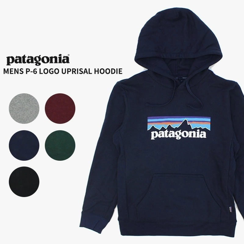 パタゴニア patagonia メンズ P-6ロゴ アップライザル フーディ プルオーバー フーディー メンズ 39622