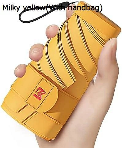 トラベルミニ傘 財布用 ケース付き 小型 コンパクト UV傘 保護 日除け 軽量 小さなポケット傘 ケース付き レディース ガールズ