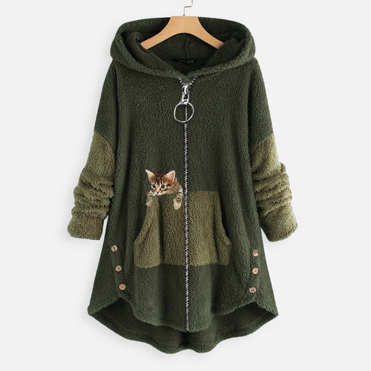 Amazon Ebay Spring and Autumn European and American Fashion Women s Jacket Korean Style Loose Stuffe
