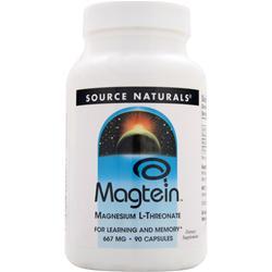 SOURCE NATURALS社　Magtein（マグテイン） 90カプセル