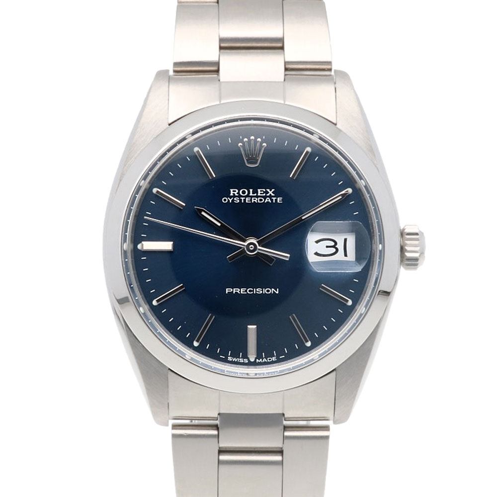 ロレックス プレシジョン オイスター 腕時計 ステンレススチール 6694 手巻き 1年保証 ROLEX 中古 美品