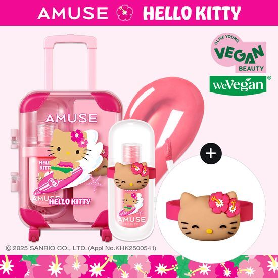 amuse キティー Qoo10] アミューズ ハローキティ4色/ジェルフィットティント