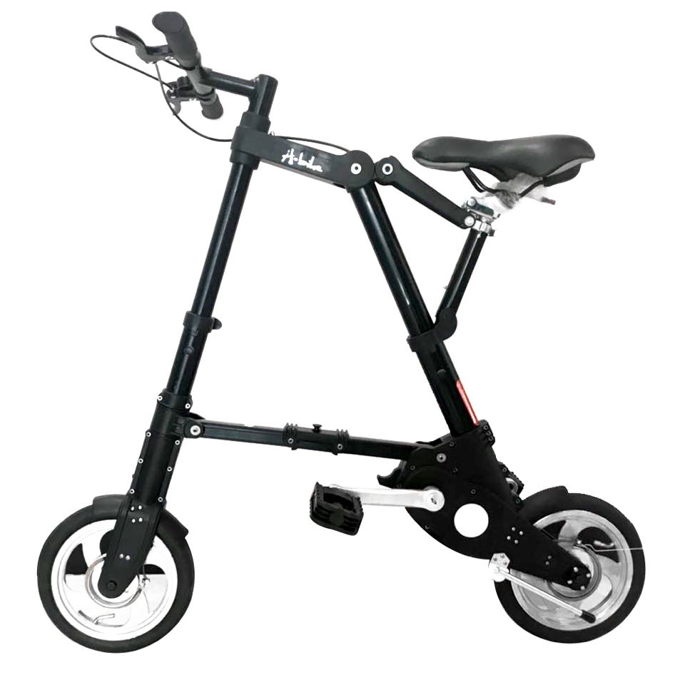10インチABike 折り畳み自転車 超小型Bicycle A型bike スポーツ アウトドア 駅通