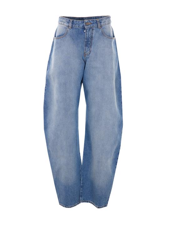 ALAIA Women Denim Pants AA9P1215D026C A56 Blue
