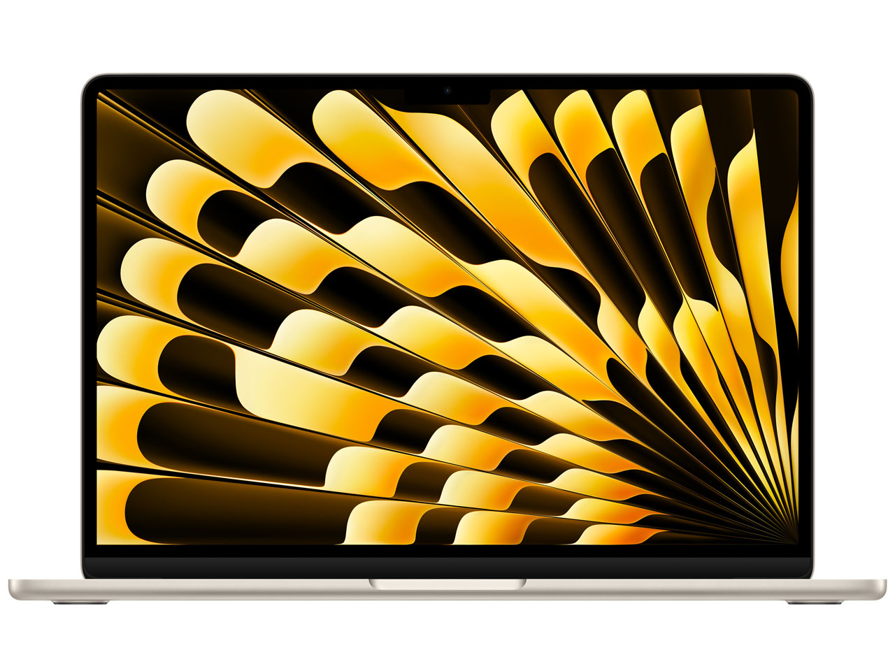 MacBook Air Liquid ディスプレイ 13.6 MC7W4J/A [スターライト]