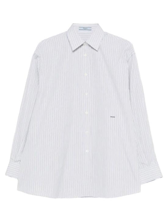 PRADA Women Shirts P493IRSOOO 18RG F0S4M TABACCO BLU