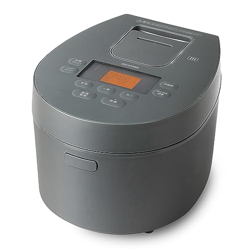 アイリスオーヤマ IH炊飯器 5.5合 IH式 50銘柄炊き分け機能 極厚火釜 ヘルシーメニュー 低温調理機能 パン・ケーキ機能 アッシュ RC-IL50-HA 14,220円