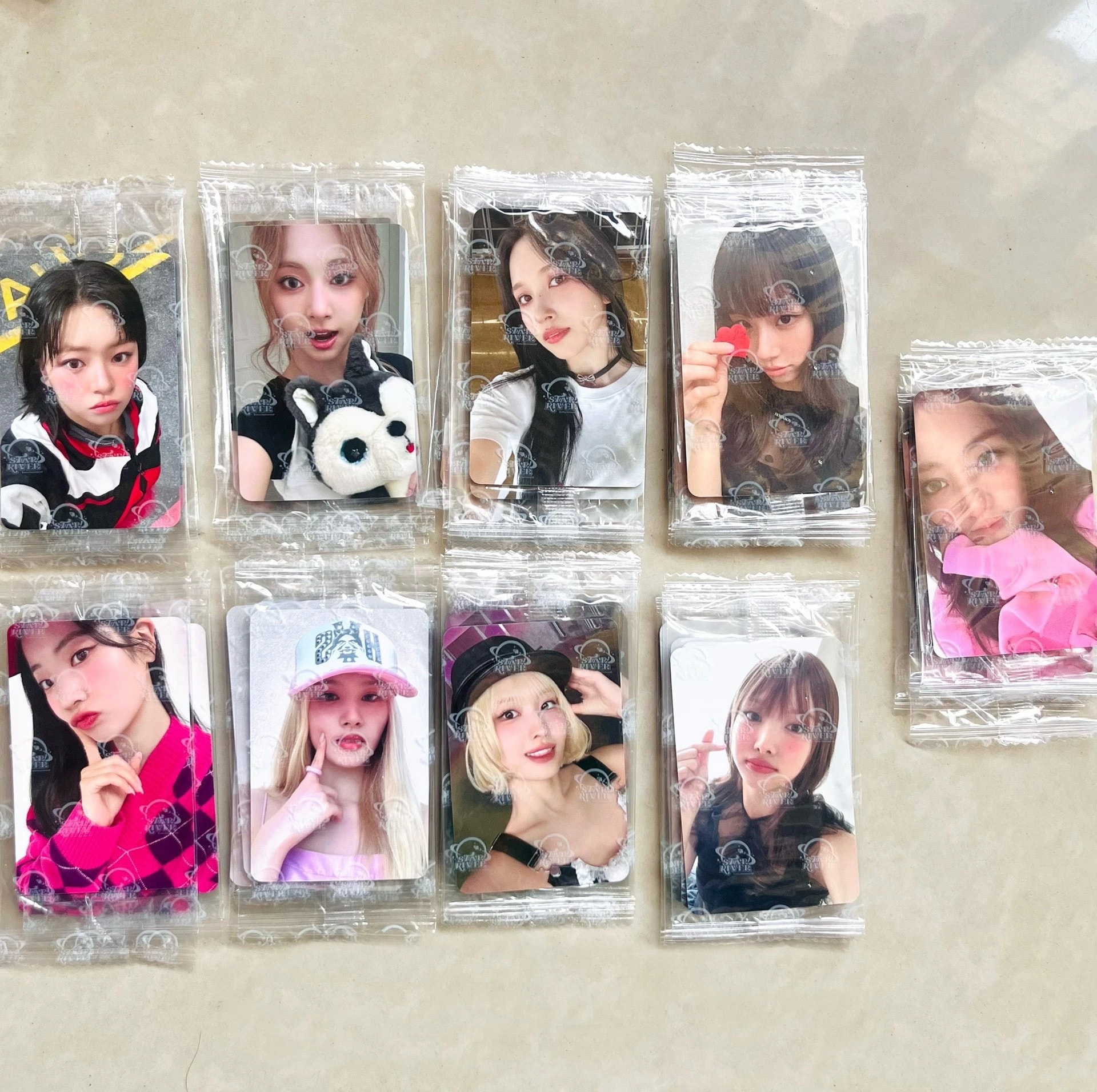 【最短当日発送】公式品 TWICE 特典 sr サイン会 トレカ 9枚セット