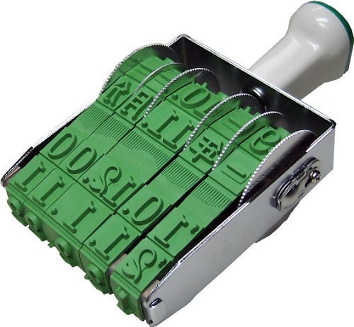 （まとめ買い）サンビー テクノタッチ回転印 欧文初号日付 TK-D00 00702711 [x3]