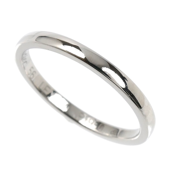 CARTIER カルティエ Pt950プラチナ バレリーナ ウェディング リング・指輪 B4071956 15.5号 56 3.6g レディース 中古 美品