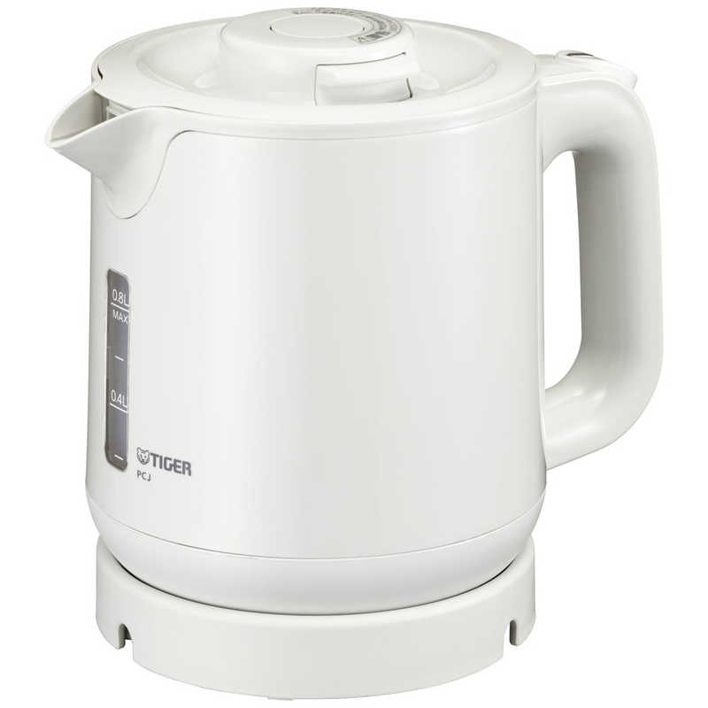 タイガー　TIGER　業務用蒸気レス電気ケトル わく子 [0.8L]　PCJ-H081-W ホワイト 7,800円