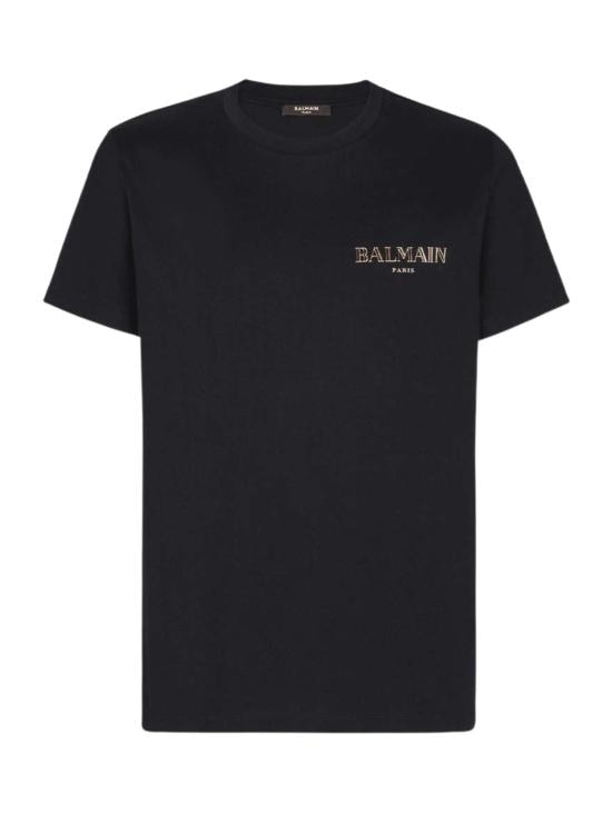 BALMAIN Men T-Shirts FH1EF000GD84 EAD Black