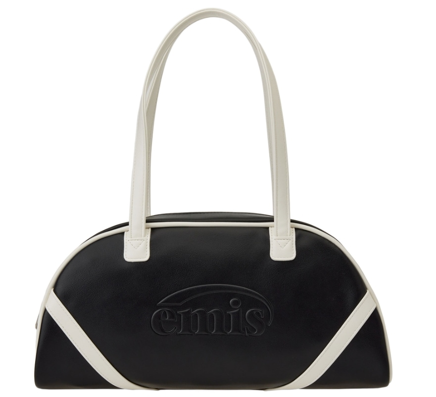 WIDE VINTAGE TOTE BAG-BLACK/ トートバッグ