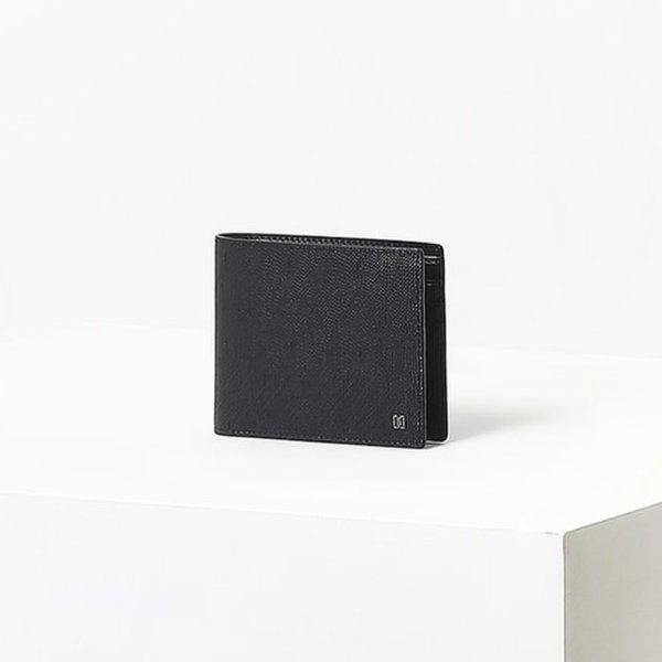 DBWA6E323BK [JOSEPH][ジョセフ] ブラックレザー DDロゴ クラシック二つ折り財布