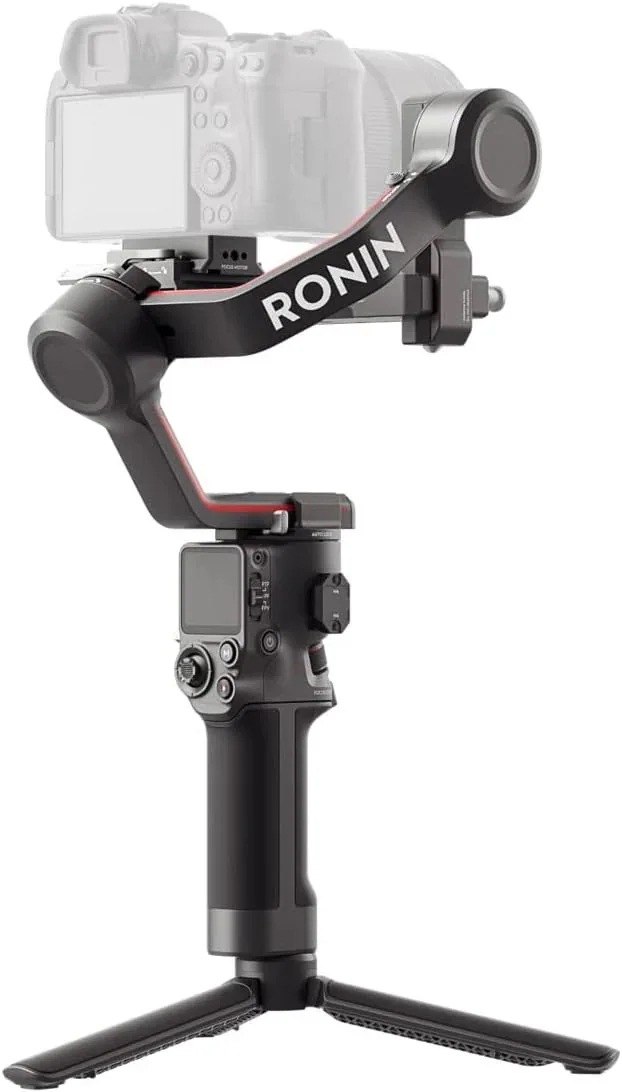 DJI RS 3 3軸ジンバル Canon/Sony/Panasonic/Nikon/Fujifilm製一眼レフ＆ミラーレスカメラ向け 積載量3 kg 自動軸ロック 1.8インチOLEDタッチ画面 動