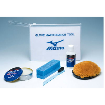 他サイト： グラブお手入れセット（レザーローション＆ストロングオイル) 野球 アクセサリー メンテナンス グローブ 23AW(1GJYG50300)の商品画像