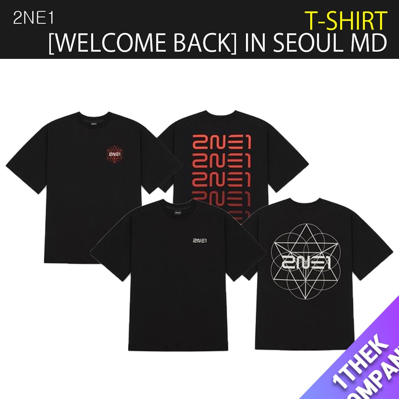 [選択]（T-SHIRT）2NE1 [WELCOME BACK] IN SEOUL MD