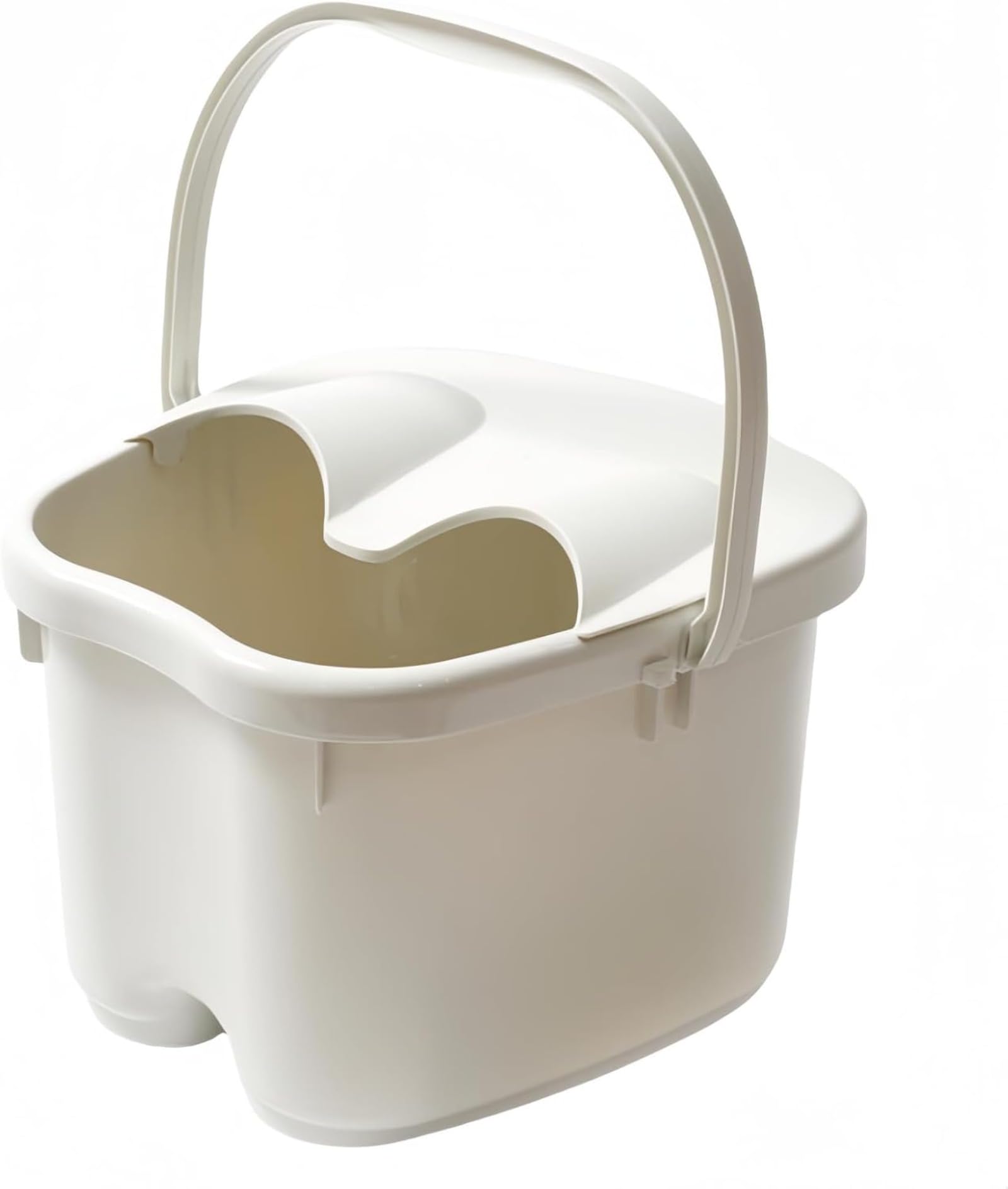 足湯 バケツ 深型 フットバス 器ふた付き 足洗い スチーム 泡脚桶 足浴鉢 フット浴槽 保温 バレル デトックス ローラー付き 厚手提式桶 ペディキュア 4,426円