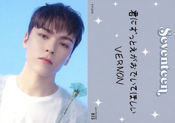 SEVENTEEN 軽い バーノン THE CITY トレカ