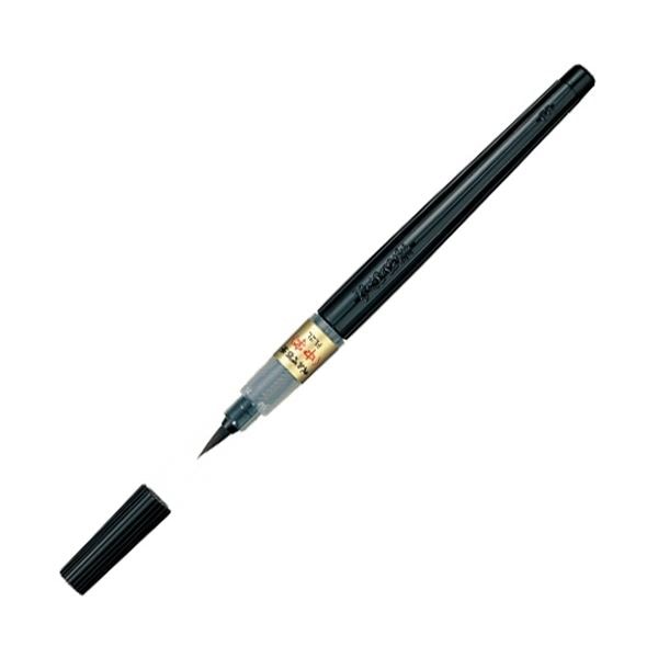 (まとめ) ぺんてる 筆 中字 XFL2L 1本 (×30セット)