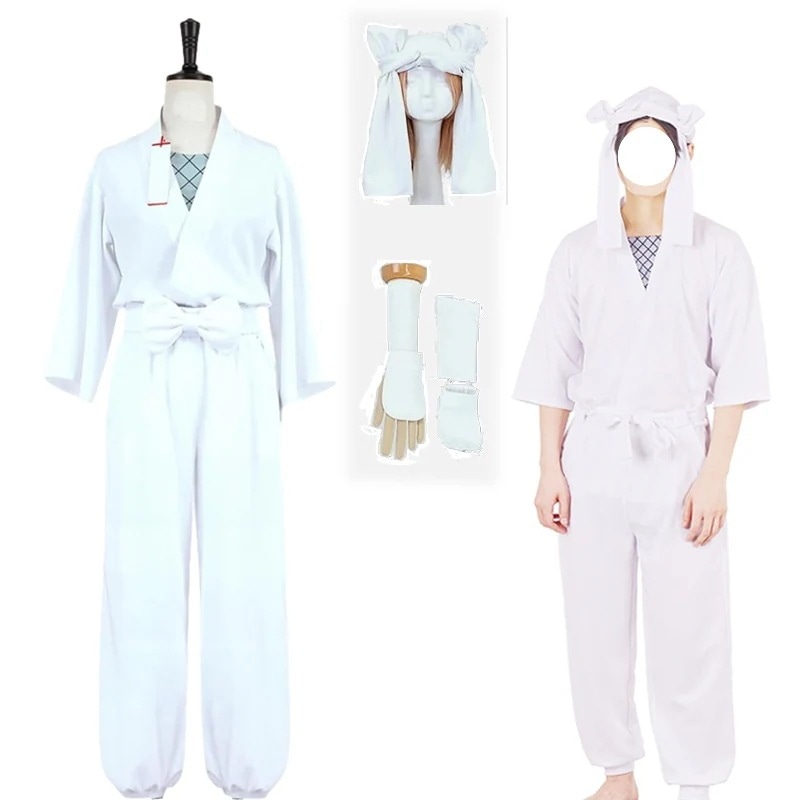 ２点で1oo円OFF！【激安SALE】【即納】今だけの特別価格!コスプレ ハロウィン 忘年会 誕生日 クリスマス ハロウィン 変装 仮装 変身 頭巾と手甲付き てんき 天鬼 コスプレ衣装 忍たま 天鬼