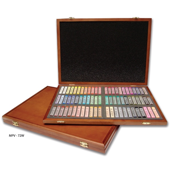 [専門家用]ソフトパステル MPV 72Colors :: 2種類以上の色を混ぜることにより多彩な