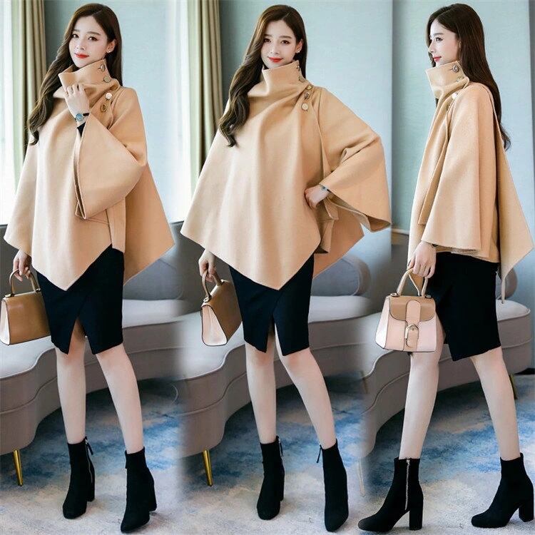 ポンチョコート レディース 羽織り ポンチョ ビックシルエット コクーンコート マント ケープコート チェスターコート ツイードコート 体型カバー 大きいサイズ 通勤 結婚式 パーティー 七五三 宴会