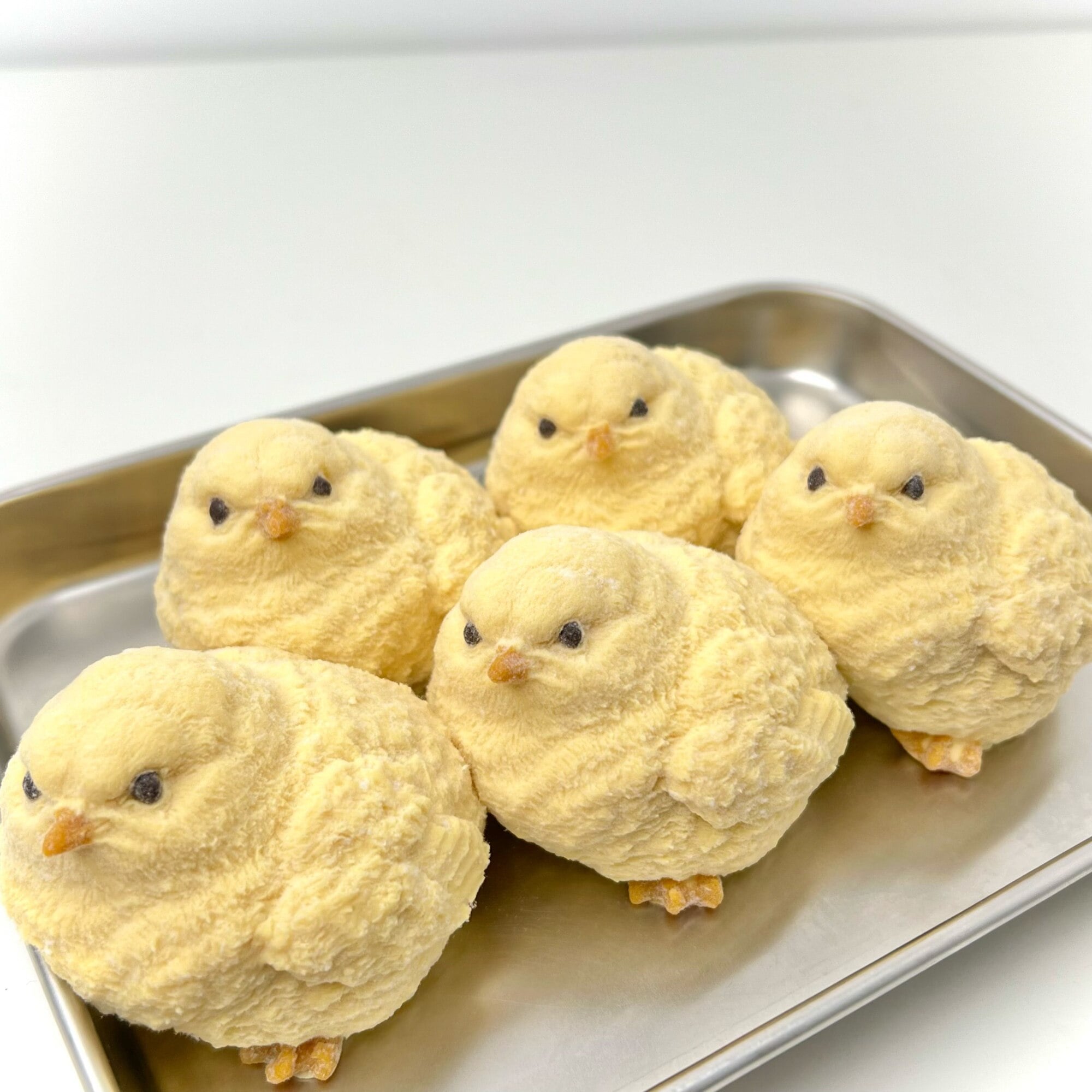 ゆっくりと戻るドライクレイのキュートなチキン型ストレス解消グッズ食品グレードのシリコン製