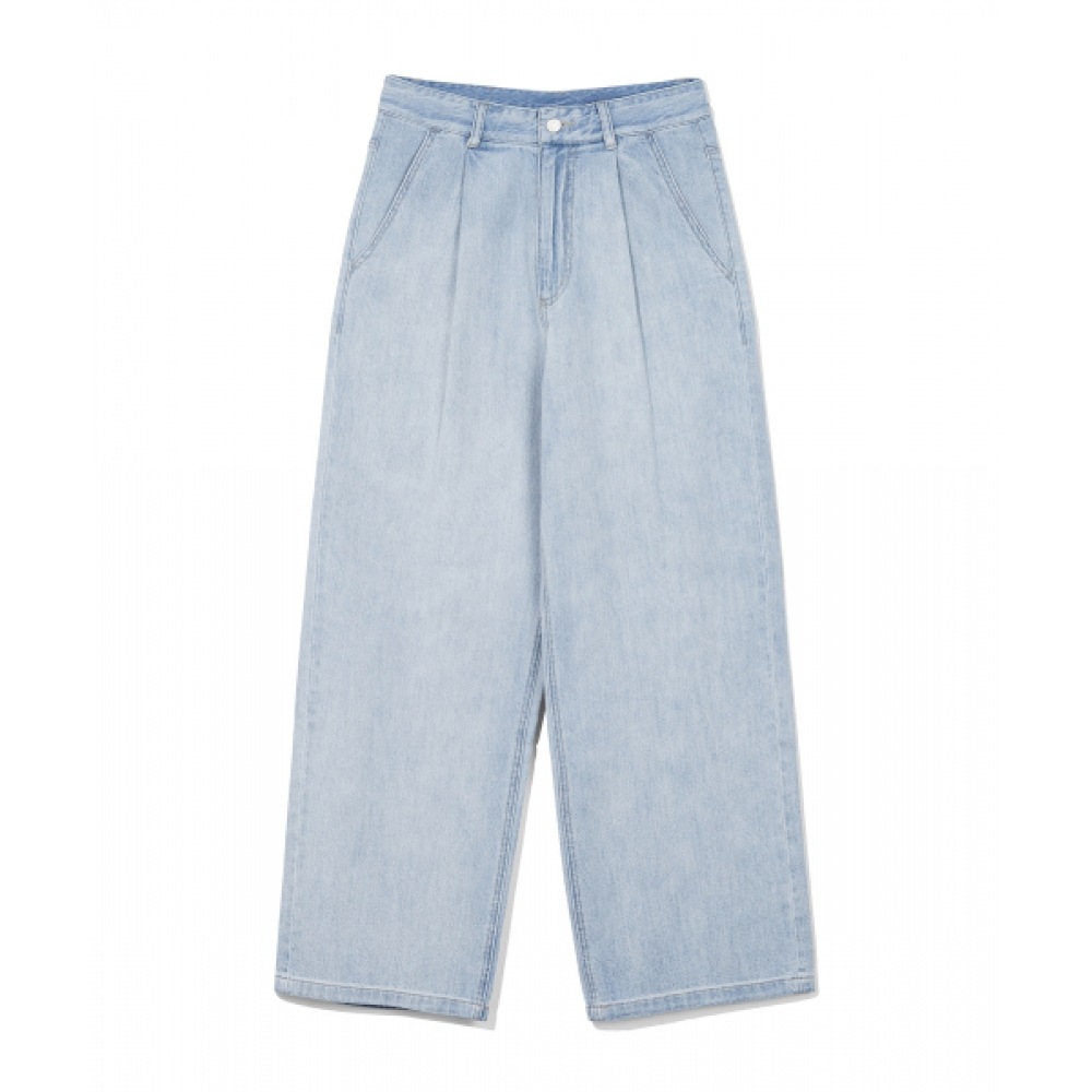 CODEGRAPHY サマーライトデニムパンツ スカイブルー