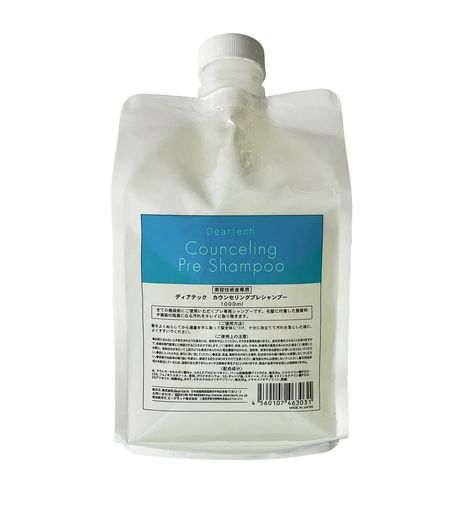 DEARTECH(ディアテック) カウンセリング プレシャンプー 1000ML 薄黄色 詰替え用
