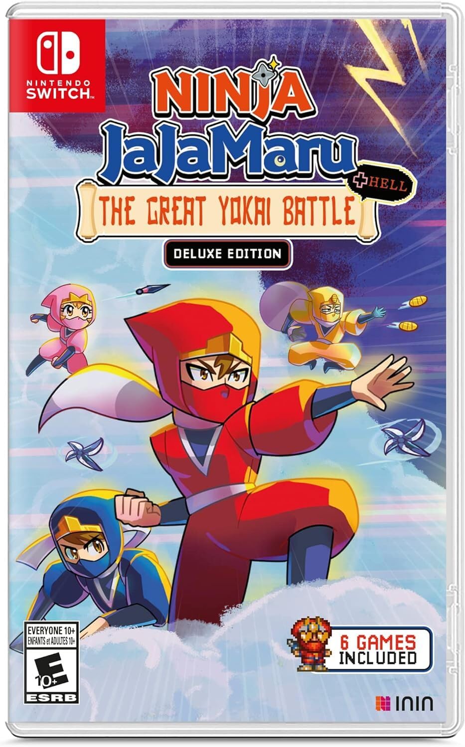 全国送料無料 Ninja JajaMaru: The Great Yokai Battle - Deluxe Edition (輸入版:北米) Switch 6,560円
