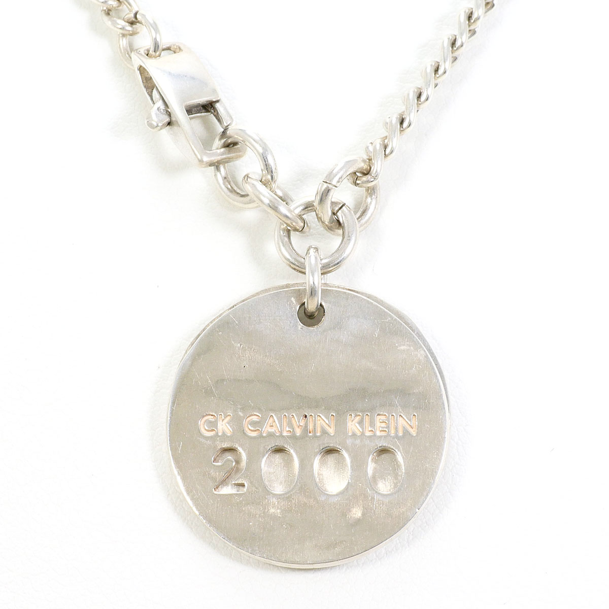 カルバンクライン シルバー ネックレス 総重量約51.0g 約80cm 中古