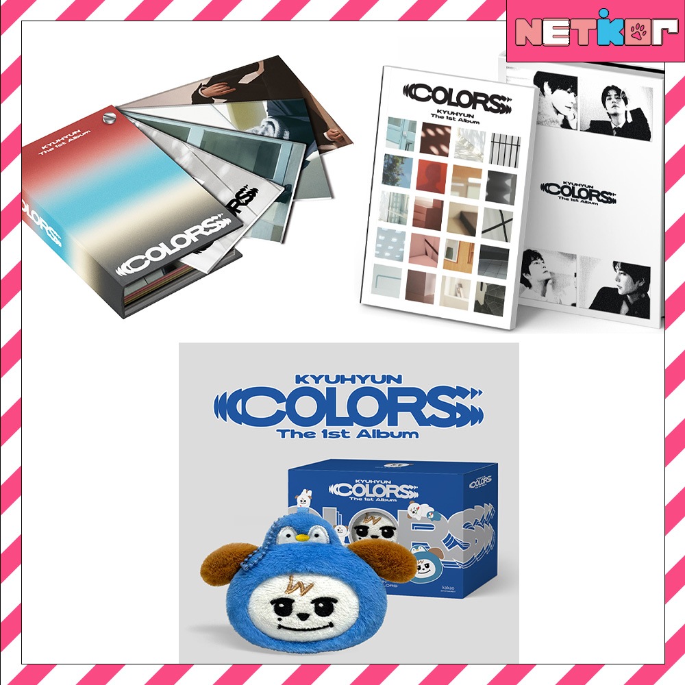 3種セット (PB+Color+KYUMAE) KYUHYUN 1st Full Album COLORS 韓国チャート反映 キュヒョン (SUPER JUNIOR)