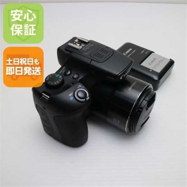 美品 PowerShot SX60 HS ブラック デジカメ Canon 49
