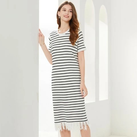 ワンピース ニットワンピース 膝丈ワンピース おしゃれ 丸首 半袖ワンピ レディース大きいサイズ レディース 秋冬 結婚式 きれいめ タイト フォーマル 大人 上品 チュニック one-piece