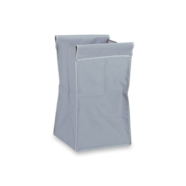 （まとめ） 本体別売 BMダストカー/運搬カート用品 替袋E 灰 ミニ ナイロン製 業務用 店舗 集積 回収 2セット