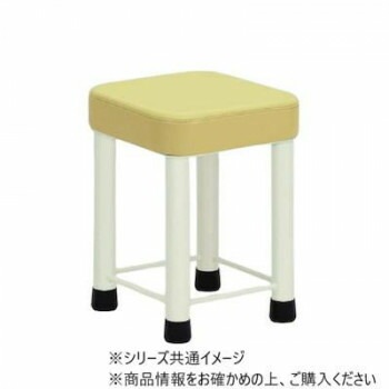高田ベッド製作所 セラ スツール （足ゴム付き） 幅29x奥行29x高さ30cm アイボリー TB-196-02